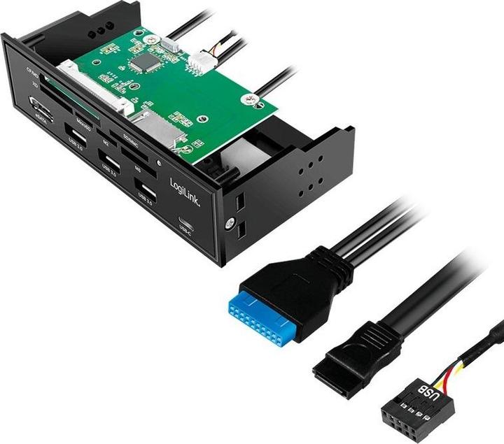 Actual product image LogiLink Multifunktions-Panel (SATA)