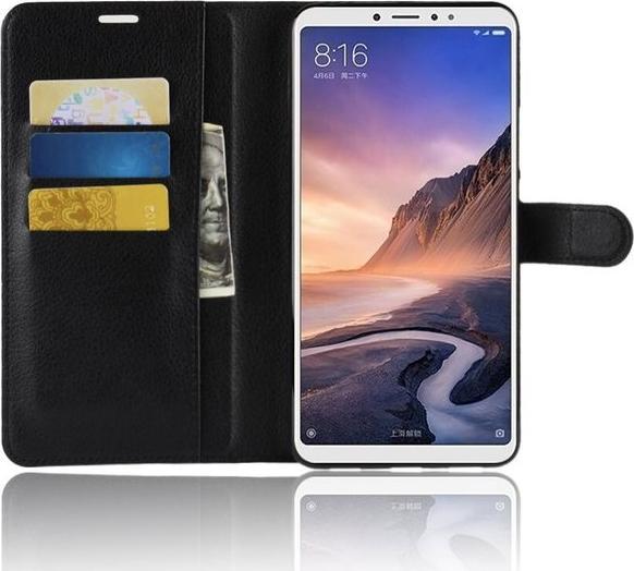 Produktbild MU Classic Litchi Leder Bookcover Series (Xiaomi Mi Max 3)