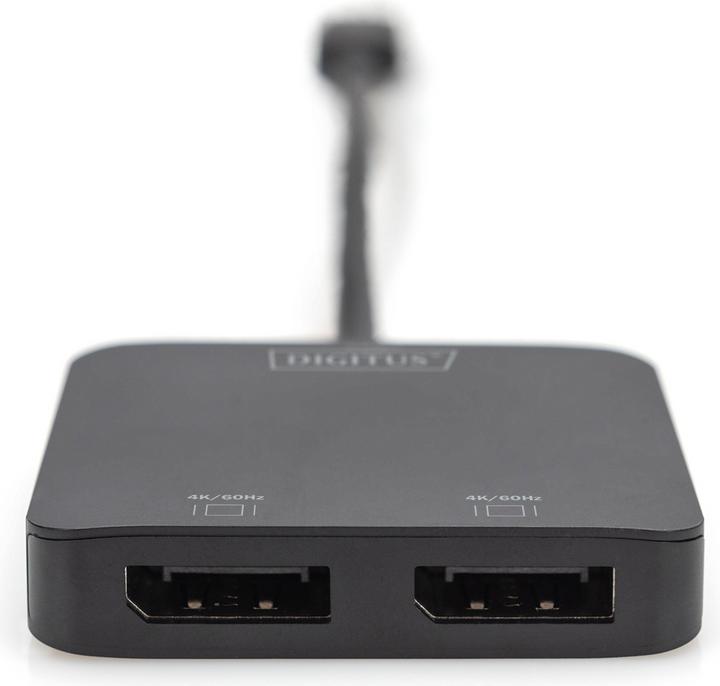Immagine prodotto Digitus 2-Port-Video-Hub USB-C->2x Displayport (USB-C, 5.51 cm)