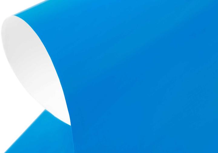 Actual product image Kavan Iron-on foil light blue 2 meter, width 64cm