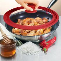 Actual product image Quttin rubber pan lid 242628 (Metal)