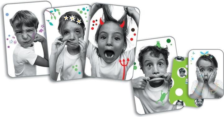 Produktbild Djeco Kartenspiel Grimaces (Deutsch, Französisch, Italienisch, Englisch)