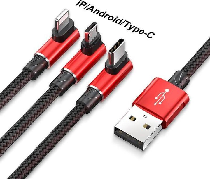 Immagine prodotto Baseus MVP 3-in-1 Gioco mobile via cavo (1.20 m, USB 2.0)