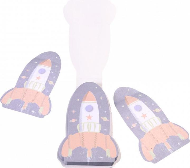 Immagine prodotto Rex London adesivi per bambini per il blocco note del razzo spaziale