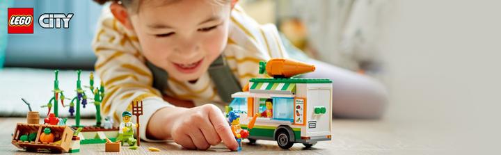 Actual product image LEGO Vegetable delivery truck (60345, LEGO City)