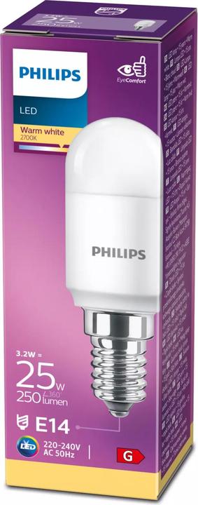 Immagine prodotto Philips LED T25 (E14, 3.20 W, 250 lm, 1 x, G)