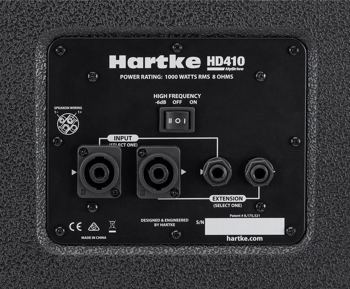 Actual product image Hartke Bass Cab HyDrive HD410 (Bass, 1000 W)