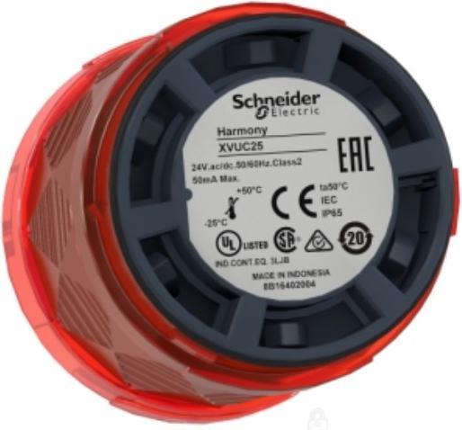 Immagine prodotto Schneider Electric Faro rosso a LED, fisso, 60mm, 24 V