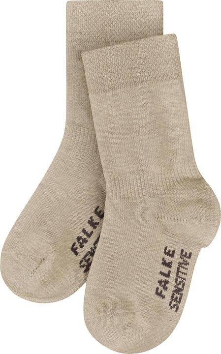 Image du produit Falke Sensitive (Lot de 3) Chaussettes bébés, couleur 4650 sand mel., taille 74-80 (Une unité par pack, 74/80)