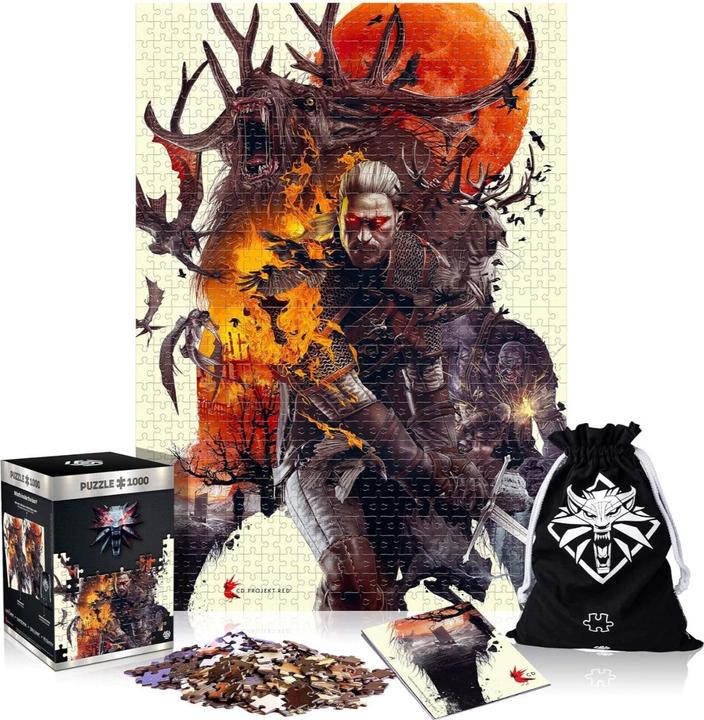 Image du produit GED The Witcher : Monsters - Puzzle 1000 Pezzi (1000 pièces)