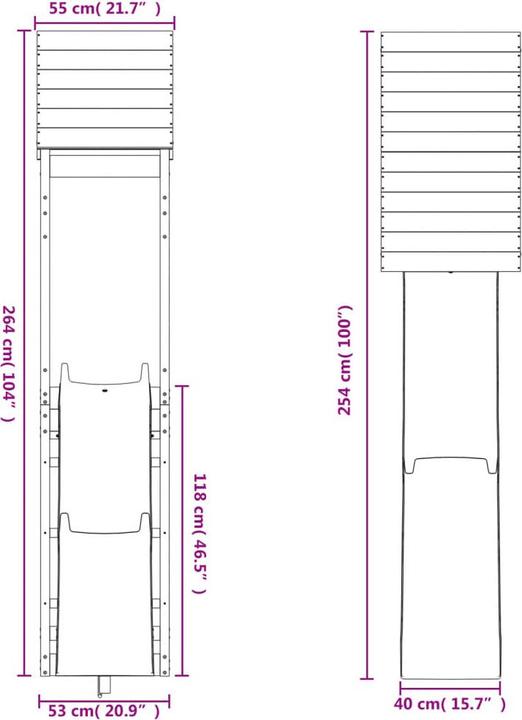 Actual product image VidaXL Rafi