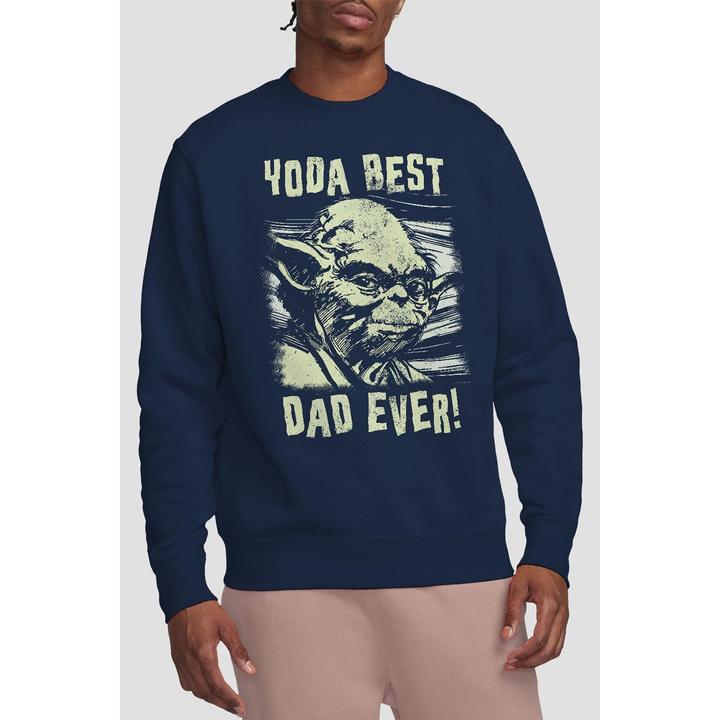 Immagine prodotto Star Wars Yoda Best Dad Felpa Comic Adulto Unisex (XL)