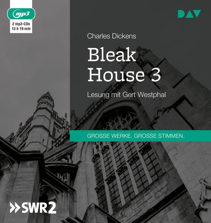 Produktbild Bleak House 3 (Charles Dickens, Gert Westphal, Richard Zoozmann, Deutsch)