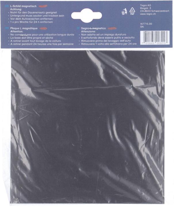 Produktbild Unitec Schild L