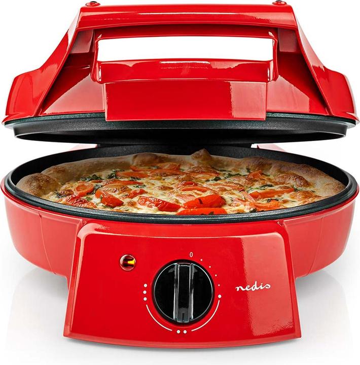 Image du produit Nedis FCPM100FRD Machine à pizza, aluminium (Prise UE)