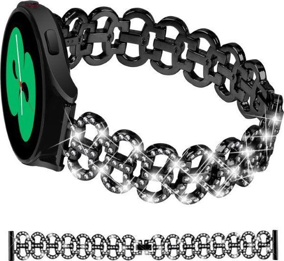 Image du produit MU Style UH Series Pierres scintillantes Métal Bracelet de remplacement (20 mm, Alliage métallique)