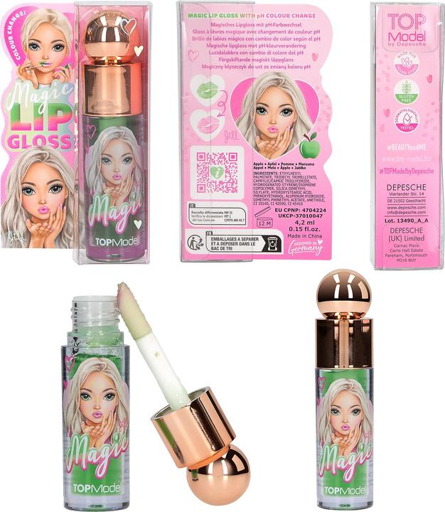 Image du produit Top Model Topmodel - Magic Lip Gloss BEAUTY and ME - Blue, Green