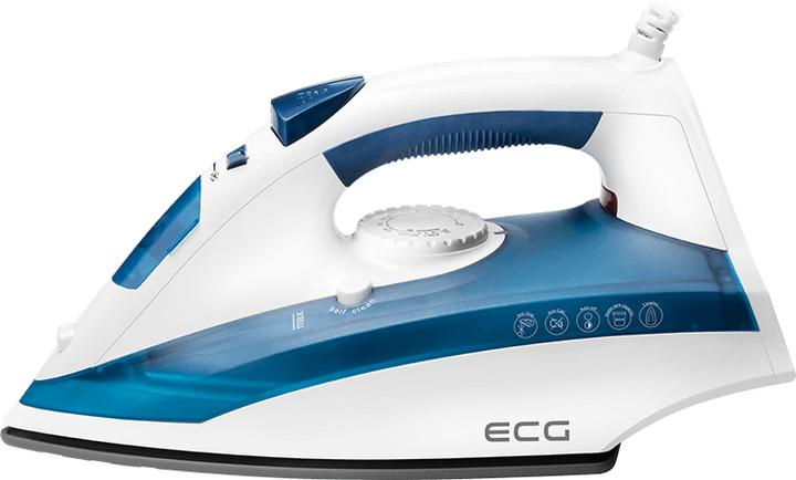 Produktbild ECG ECGNZ322AutoOff Iron, 2200w, plastic, White / blue (2200 W, 100 g/min)