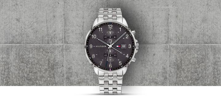 Actual product image Tommy Hilfiger West (Analogue wristwatch, 44 mm)