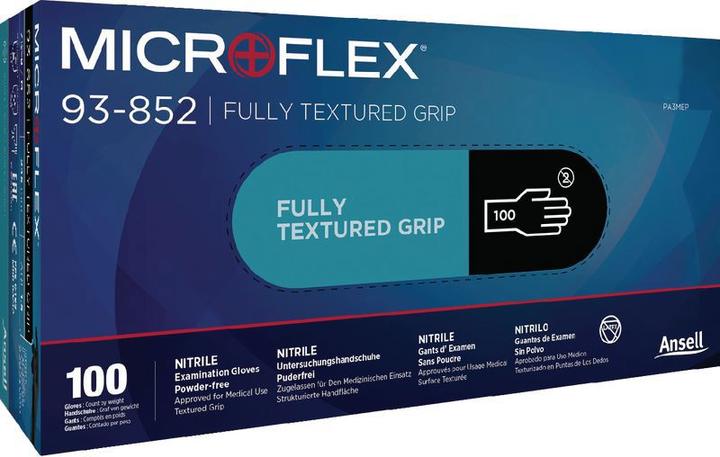 Image du produit Ansell Gants de protection jetables Microflex 93-852, nitrile, taille 8 (M)