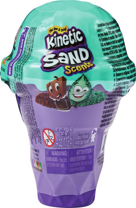 Spin Master 6058757 KINETIC SAND Coni Gelato Ass.to sabbia cinetica, sabbia colorata