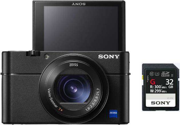 Sony Kit SD Cyber-shot DSC RX100 V Fast 32 GB