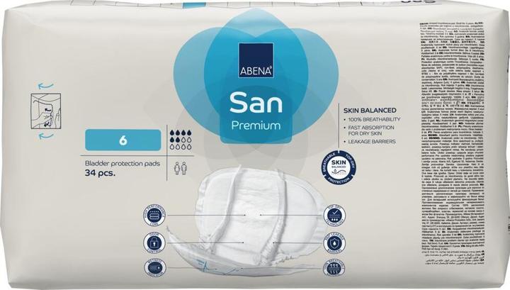 Actual product image Abena Premium 6 light blue (34 x)