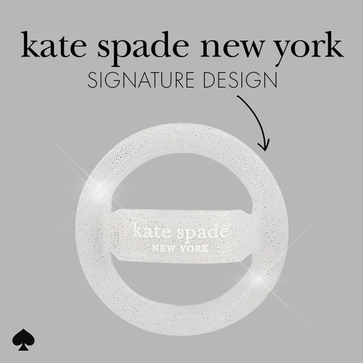 Produktbild Kate Spade Magnetischer Schlaufengriff – MagSafe Fingergriff (The Sparkle Silver)