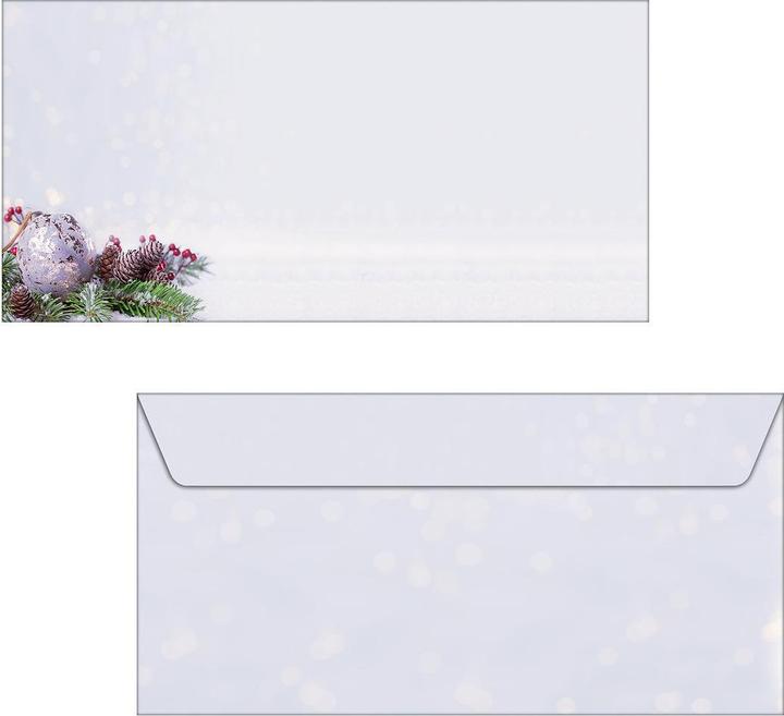 Actual product image Sigel Enveloppes de Noël (11 x 22 cm, 25 x)