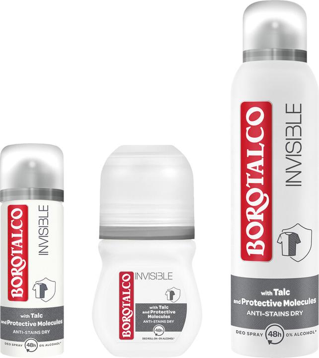 Produktbild Borotalco Invisible Roll-on (Roll-on, 50 ml)