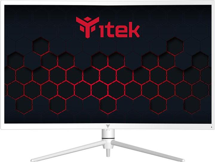 Actual product image Itek Ecran incurvé 27" GGC Quad HD (Blanc) 240Hz (2560 x 1440 pixels, 27")