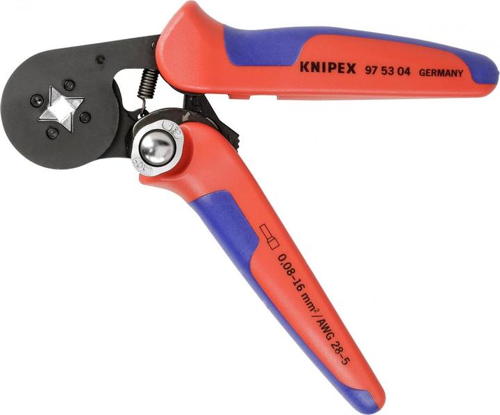 Produktbild Knipex Selbsteinstellende Crimpzange für Aderendhülsen (180 mm)