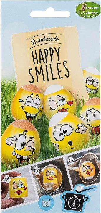 Actual product image Brauns Heitmann Easter Egg Band Happy Smiles multicoloured (1 x)