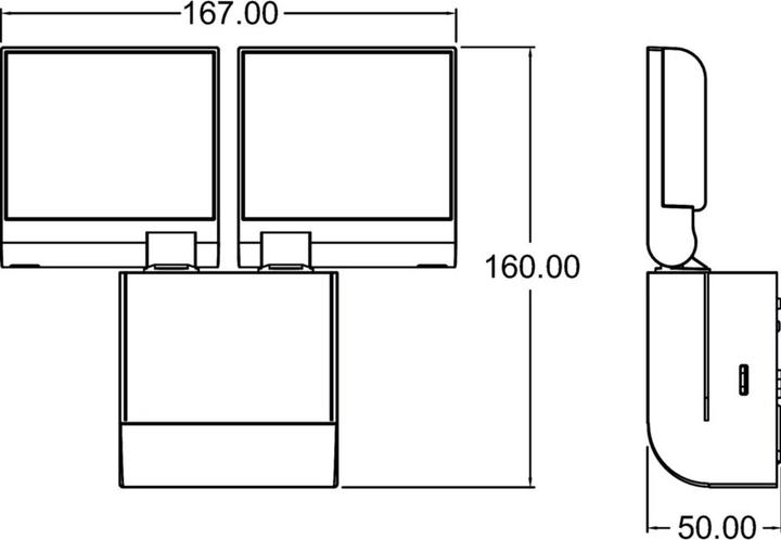 Image du produit Theben theLeda S17-100 BK (1800 lm, IP55)