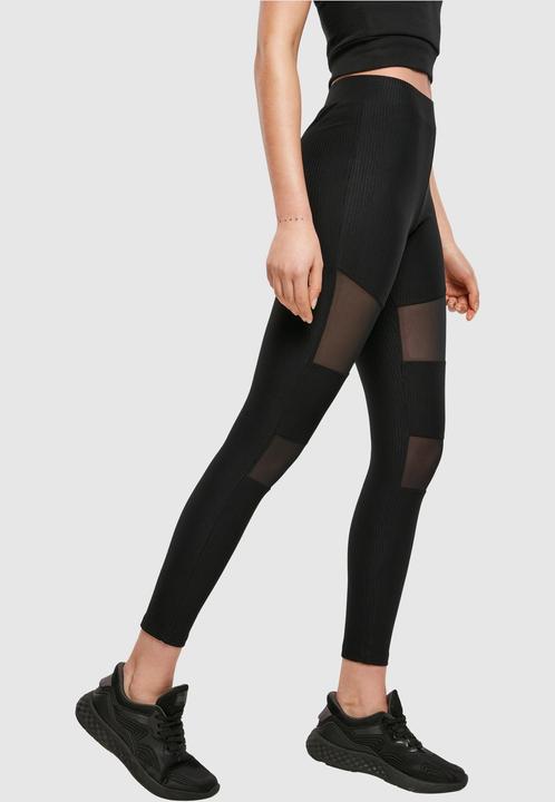 Produktbild Urban Classics Ladies Tech Mesh Rib Leggings (XS)