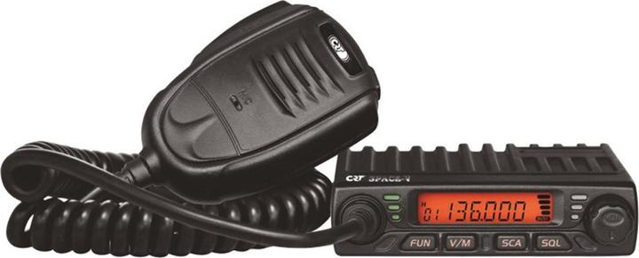 Produktbild CRT Alpha UKW-Radio CRT SPACE V 136–174 MHz, 199 Kanäle, programmierbar am PC, 13,8 V DC, Talk Around, Scan, S