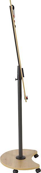 Actual product image Rocada NATURAL flip-chart, mobile, HxWxD 2000 x 690 x 620 mm, frame with wood finish