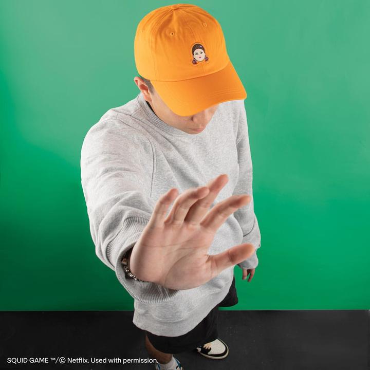Actual product image Cinereplicas Squid Game Baseball Cap Young-hee