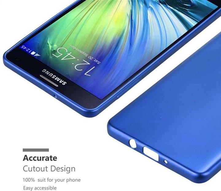 Produktbild Cadorabo TPU Matt Metallic Cover (Samsung Galaxy A7)