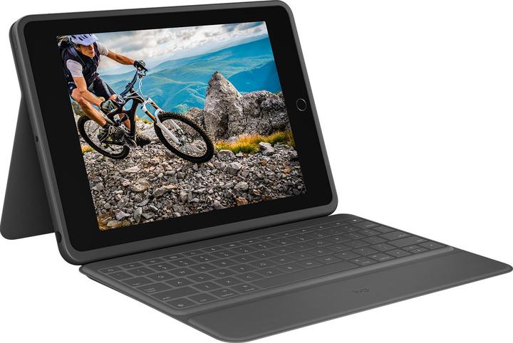 Actual product image Logitech Rugged Folio (FR, iPad 2020 (8. Gen), iPad 2021 (9th Gen), iPad 2019 (7th gene))