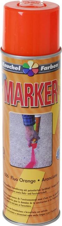 Actual product image Knuchel Marker Spray Marker 500ml (Orange, 0.50 l)
