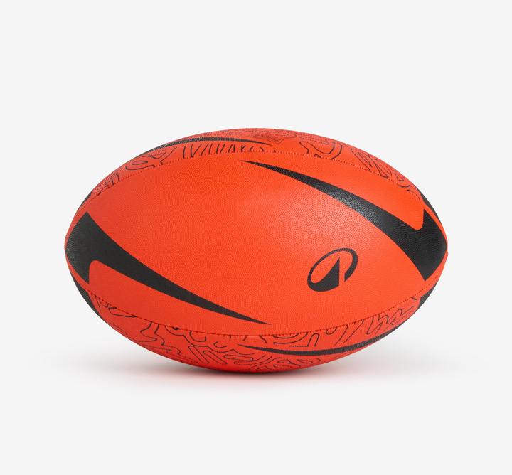 Kipsta Rugby Size 4 Beginner Ball - Orange