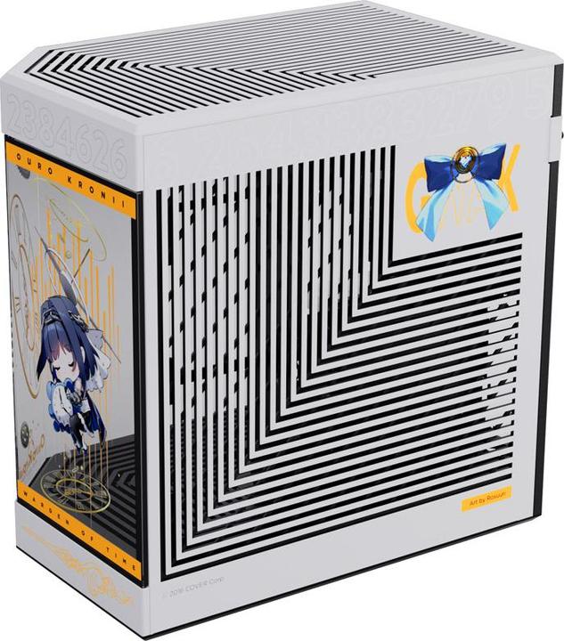 Actual product image Hyte Y60 Ouro Kronii (Mini-ITX, mATX, E-ATX, ATX)
