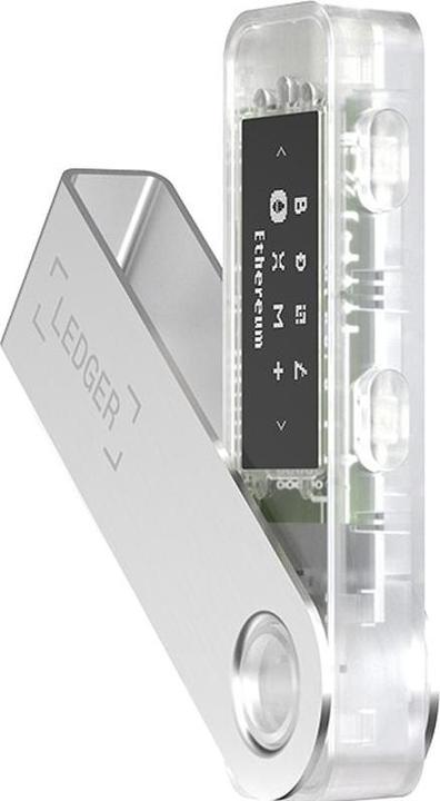 Actual product image Ledger Nano S Plus - Transparent (Litecoin, Ethereum Classic, Dogecoin, Bitcoin, Dash)