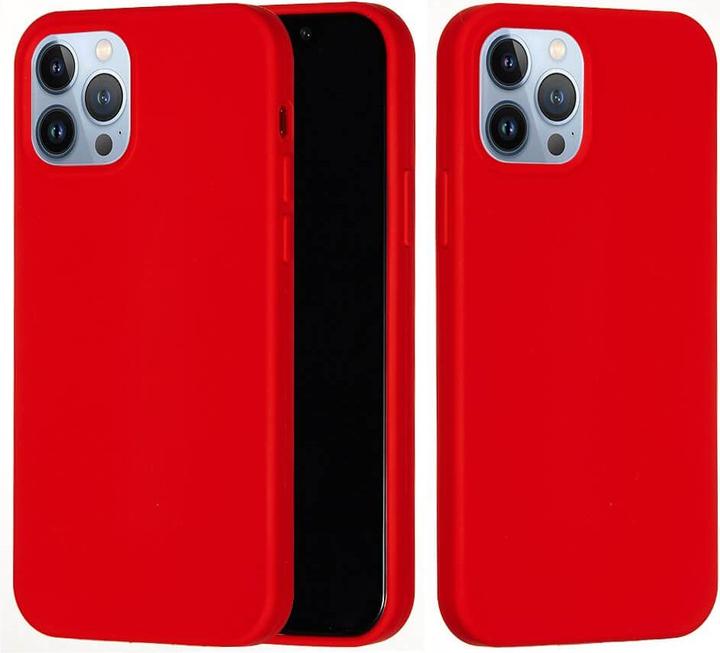 Immagine prodotto Cover-Discount iPhone 15 Pro - Custodia in gomma siliconica rossa (Apple iPhone 15 Pro)