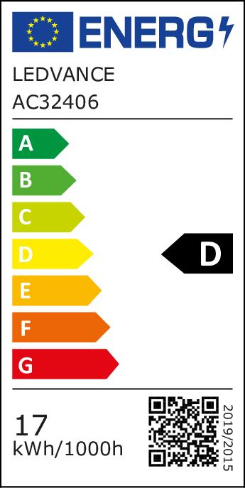 Energie-Label Osram Led Retrofit Classic A (E27, 17 W, 2500 lm, 1 x, D)
