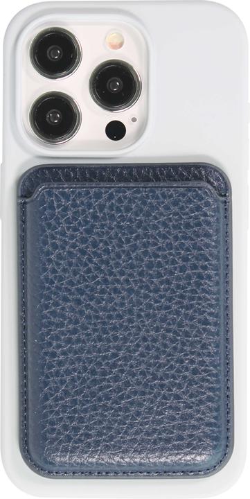 Actual product image PhoneLook MagSafe magnetic card holder made of vegan leather with strong magnets (Apple iPhone 12)