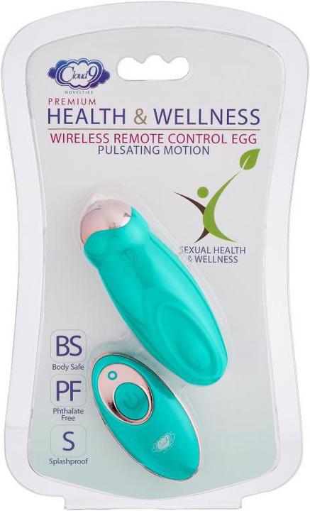 Actual product image Cloud Nine Pulsating vaginal egg with remote control
