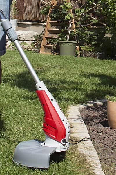 Actual product image Ikra Electric mower Mogatec 350 Watt IGT 350 (Exhibit) (Trim line)