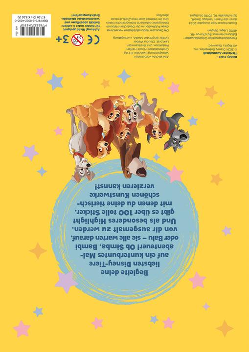 Actual product image Panini Disney Animals: Animal colouring fun